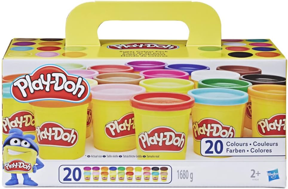 Imagen de Pack 20 botes de plastilina Play-Doh