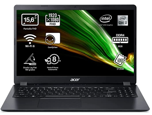 Imagen de Acer Aspire 3 A315-58 – Ordenador Portátil 15.6”