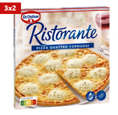 Imagen de 3 x 2 en Pizza Quattro Formaggi Ristorante Dr. Oetker 340 g
